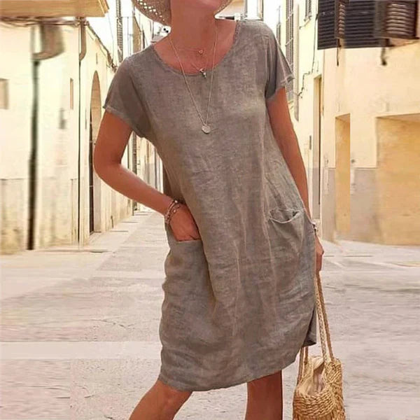 Sara® | Comfortable summer dress with pockets