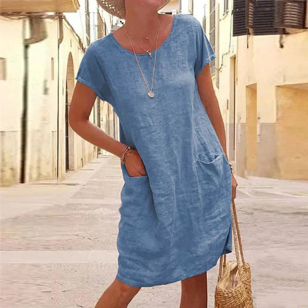 Sara® | Comfortable summer dress with pockets