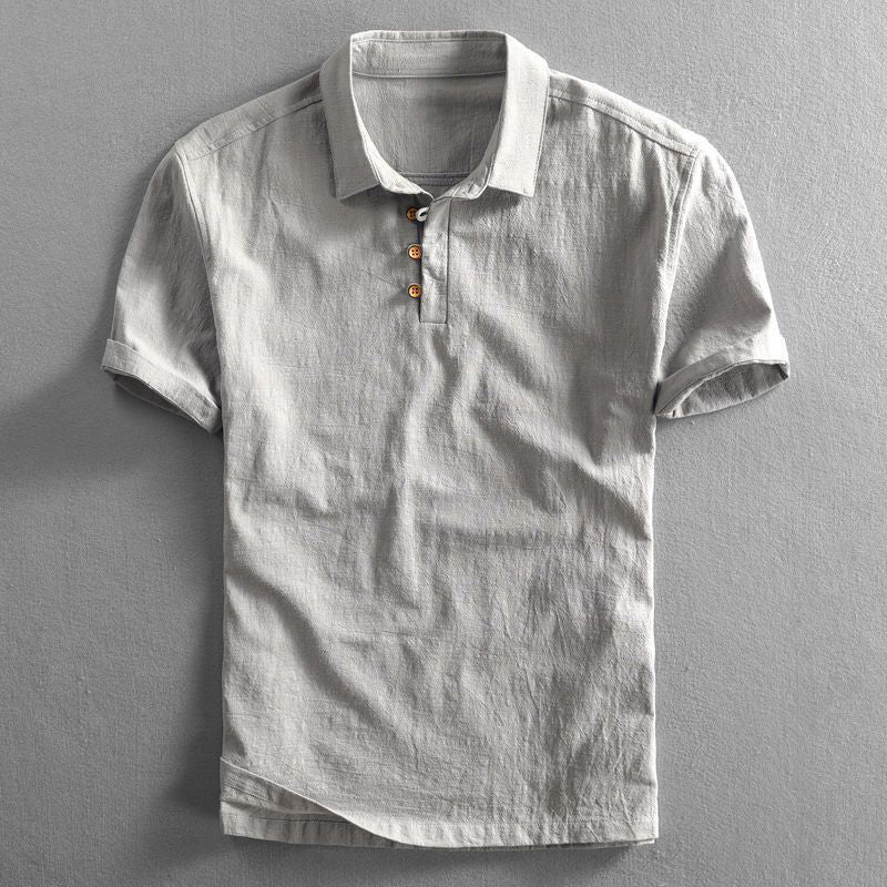 Carl® | Linen Casual Polo