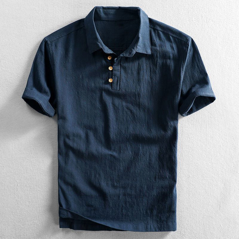 Carl® | Linen Casual Polo