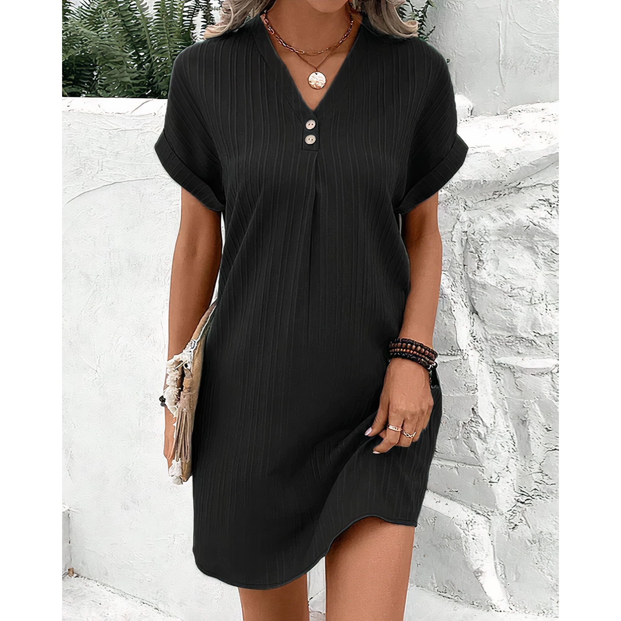 Ciara® | V-Neck Dress