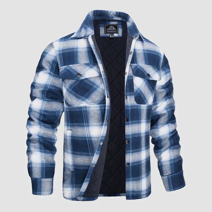 Carl® | Striped Flannel Jacket