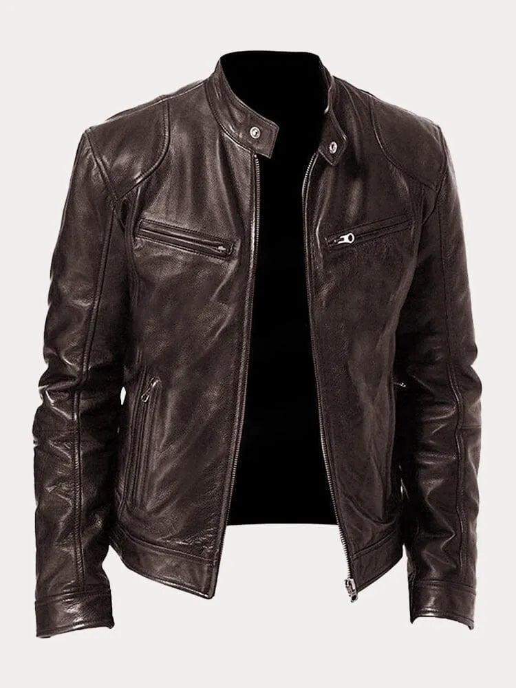 Lucio® | Casual Leather Jacket