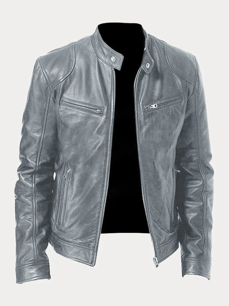 Lucio® | Casual Leather Jacket