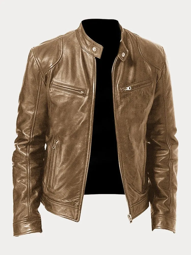 Lucio® | Casual Leather Jacket