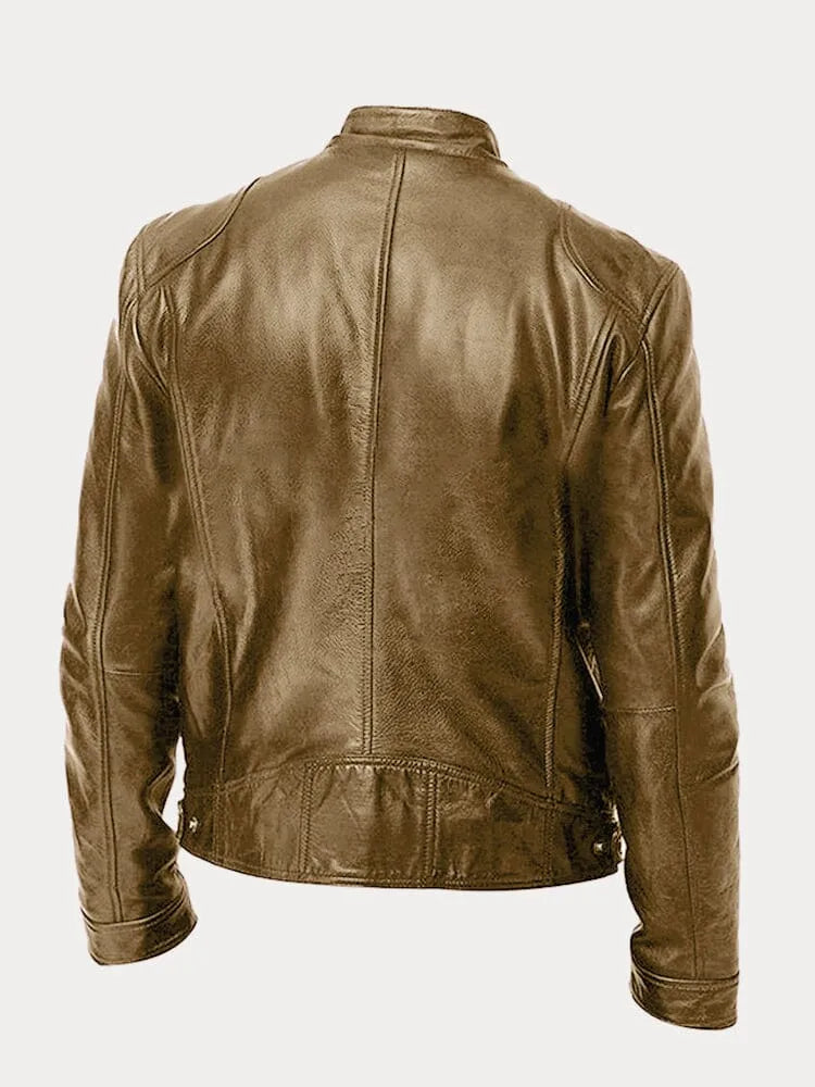 Lucio® | Casual Leather Jacket