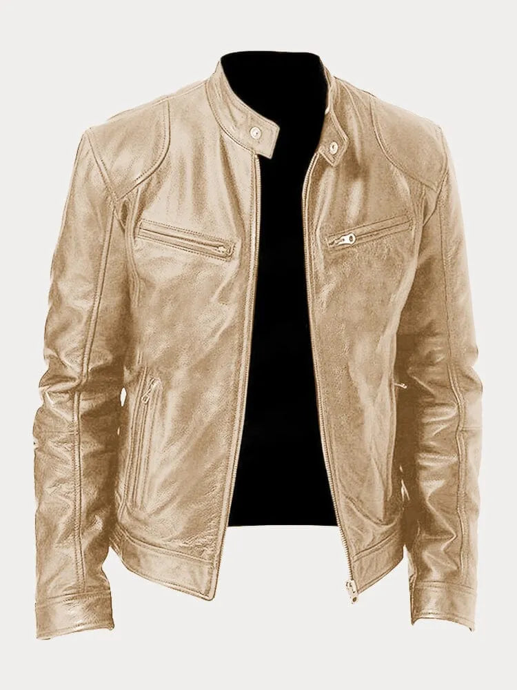 Lucio® | Casual Leather Jacket