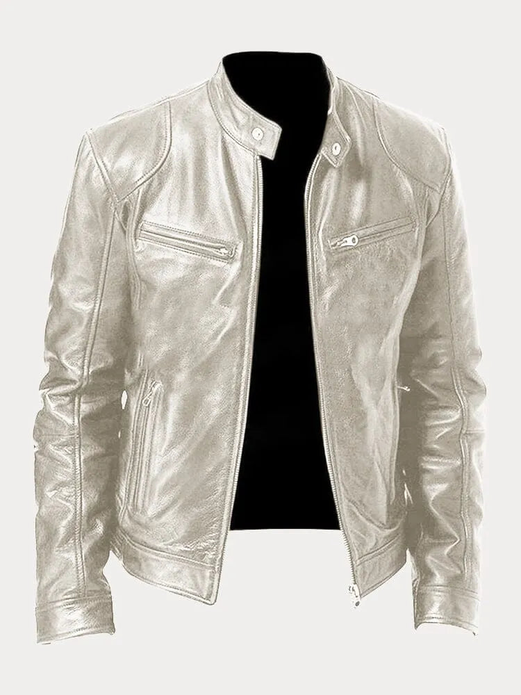 Lucio® | Casual Leather Jacket