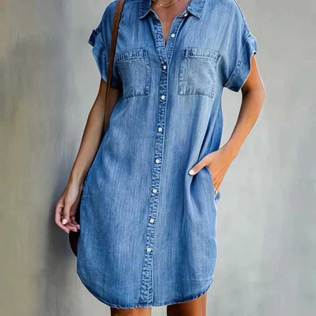 Merda® | Trendy Jeans Dress