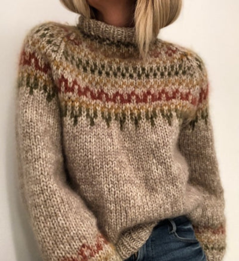 Malia® | Chic Retro Jumper